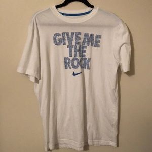 EUC Men’s Nike Dri-Fit White T-shirt Size Large